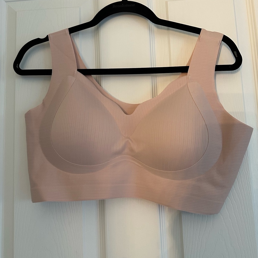 IvyLift - Seamless Wire-free Pink Push-up Bra